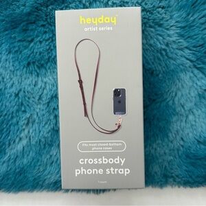 Heyday Crossbody Phone Strap - Dark Cherry